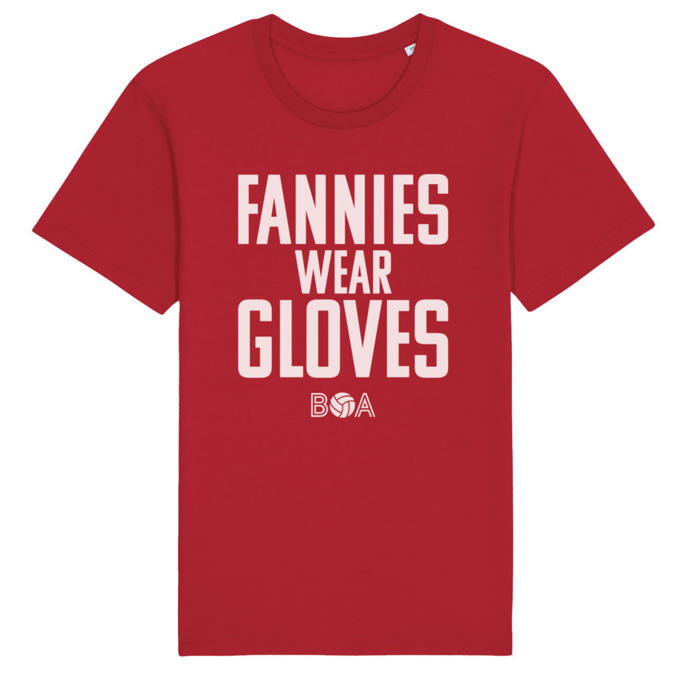 'Fannies wear gloves' Unisex T-Shirt