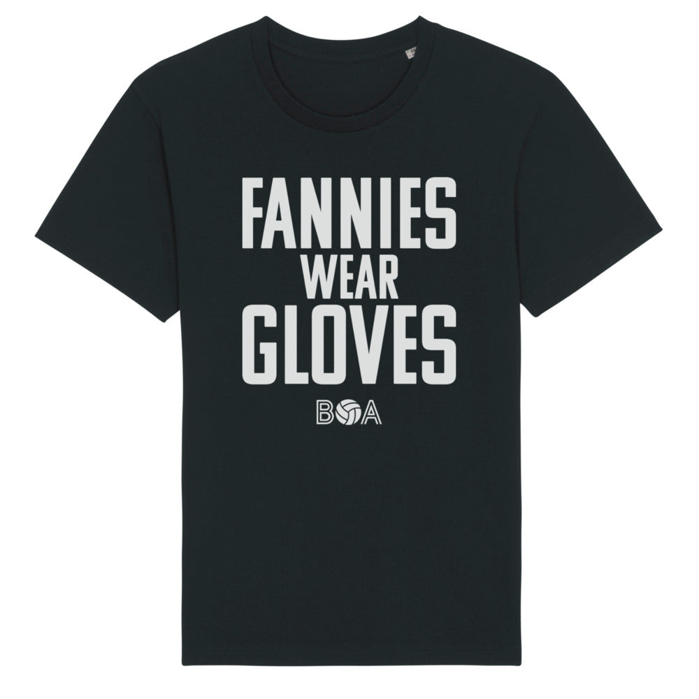 'Fannies wear gloves' Unisex T-Shirt